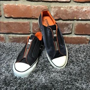 Rare CONVERSE Center Zip Chuck Taylor Sneakers